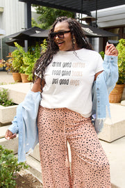 Simply Love Full Size Letter Graphic Round Neck T-Shirt