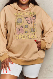 Simply Love Simply Love Full Size SOMETHING SPECIAL Graphic Hoodie