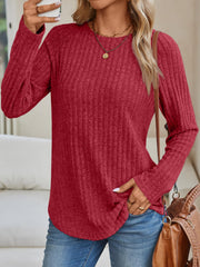 AUTOMET Womens Long Sleeve Shirts Fall Fashion Tops 2025 Crewneck Dressy Sweaters Tunic Winter Clothes Casual Outfits