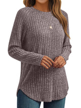 AUTOMET Womens Long Sleeve Shirts Fall Fashion Tops 2025 Crewneck Dressy Sweaters Tunic Winter Clothes Casual Outfits