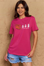 Simply Love Full Size Jack-O'-Lantern Graphic Cotton T-Shirt