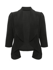 Three-Quarter Sleeve Blazer