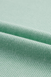 Round Neck Short Sleeve Knit Top